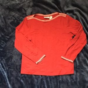 Red Liz Claiborne top